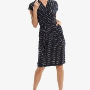 MM Lafleur Noel Dress in Swipe Print